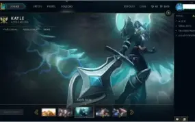 Conta League of Legends -riven campeonato singed riot squad