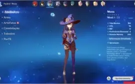 Genshin AR47 Diluc + ZhongLi + Mona + Keqing [NA] male