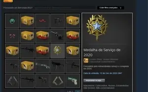 CONTA CSGO 3 MEDALHAS 16 STEAM
