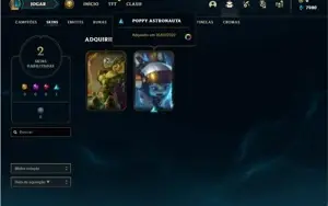 Conta ouro 4 com 26 Champs e 2 Skins + 1 Fragmento