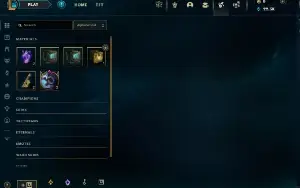 Conta de League of Legends Desafiante