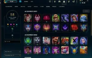 Conta de League of Legends Desafiante