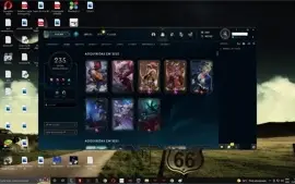 Conta lol/ level 466/ 235 skins/ 46 k EA