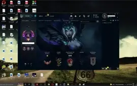 Conta lol/ level 466/ 235 skins/ 46 k EA