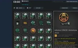 conta csgo com 4 medalhas + inventario com 180 reais