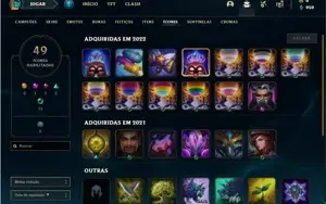 Conta Platina 1 com 25 Champs e 2 Skins ( 79 PDL )