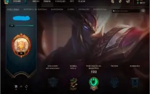 Conta LoL ex Challenger