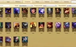 CONTA LEAGUE OF LEGENDS BR- 4 SKINS - 24 CHAMPS - UNRANKED