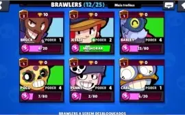 Conta de browl stars (nivel 31)