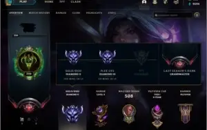 Conta de lol grão mestre season 9 246 skins