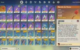 Hutao+ Arma Assinatura + Dehya C1