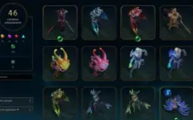 Conta Lol Esmeralda 4 300+ skins All Champions