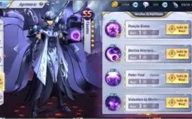CONTA SAINT SEIYA AWEKING