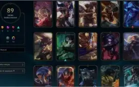 Conta LOL PLATINA 2 - 84 CHAMPS - 39 SKINS - MMR ALTO