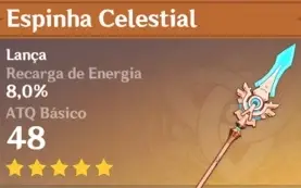 AR 50 Ayato, Albedo, Espinha Celestial, Mona e Diluc