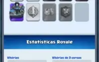 Conta Clash Royale com quase todas as Cartas
