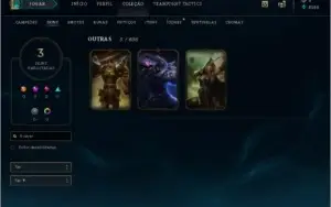 CONTA BÁSICA DE LOL NÍVEL 40