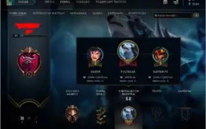 CONTA BÁSICA DE LOL NÍVEL 40