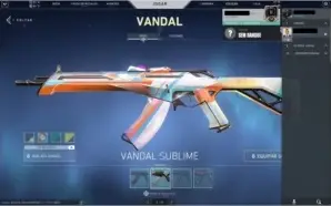 Conta Valorant 514 reais investidos (butterfly, sublime,etc)