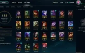 Conta lol ouro s7 15k de essencia