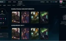 Conta lol ouro s7 15k de essencia