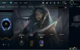 Conta League of Legends 2019 Mestre MMR ALTO