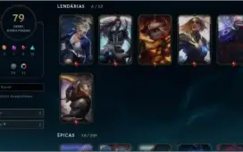 Conta Platina desde a season 4, bom MMR e barato.