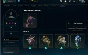 Conta Prata 2 com 114 Skins e 151 Champs + 2600 RP