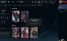 Conta LOL Diamante 2 (154 Skins Main ADC)