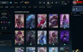 Conta LOL Diamante 2 (154 Skins Main ADC)