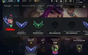Conta LOL Diamante 2 (154 Skins Main ADC)