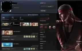 Vendo Conta steam LV 11 21 jogos (vac ban csgo)