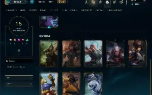 Prata 4 com 40 Champs e 15 Skins