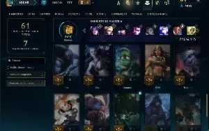 Prata 4 com 40 Champs e 15 Skins