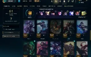 Prata 4 com 40 Champs e 15 Skins
