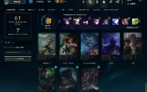 Prata 4 com 40 Champs e 15 Skins