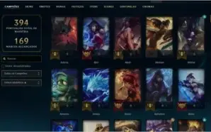 Conta League of legends