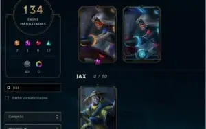 Conta LOL PAX SIVIR, PAX NEOSIVIR, PAX JAX - 134 skins!