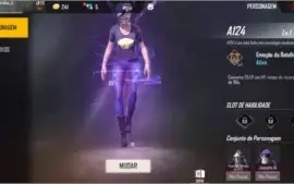 Conta Alok + Android, , skins , panda
