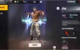 Conta Alok + Android, , skins , panda