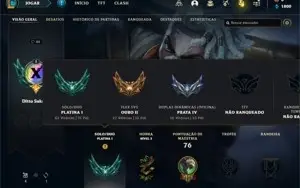 Conta Diamante 4 League of Legends
