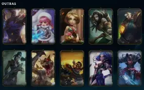 Conta League of Legends Full Acesso 82 Champs 52 Skins
