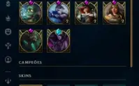 Conta League of Legends Full Acesso 82 Champs 52 Skins