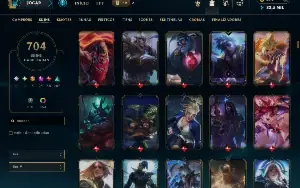 Conta League of Legends - 704 SKINS - TODOS OS CHAMPS