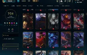 Conta League of Legends - 704 SKINS - TODOS OS CHAMPS
