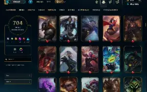Conta League of Legends - 704 SKINS - TODOS OS CHAMPS