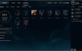 Conta diamante 5 [Borda D5] Muitas skins