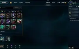 Conta diamante 5 [Borda D5] Muitas skins