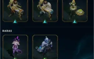 Diamond 3, 131 skins, todos os campeões