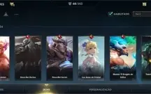 WILD RIFT 69 SKINS;  PASSE ON; PASSO TODOS OS DADOS